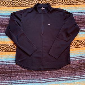 Men’s Nike Dri-Fit Long Sleeve Zip Shirt